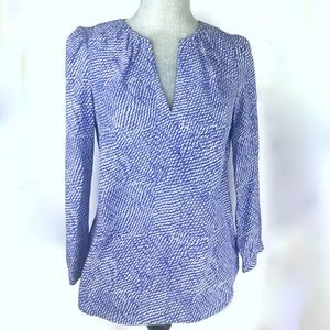 Joie Pearline Long Sleeve Silk Shirt/Blouse XXS